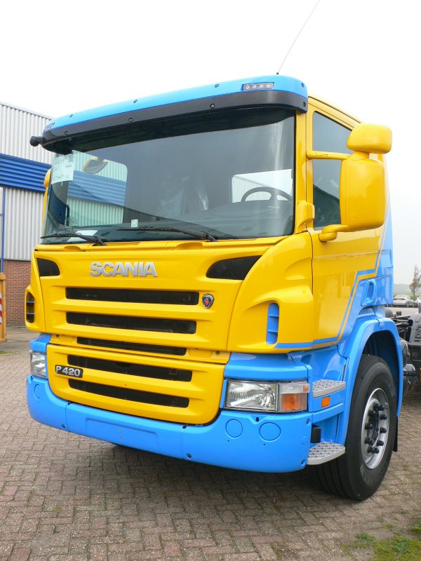 Nieuwe scania`s rollen binnen.......... bij Ligthart Schagerbrug
