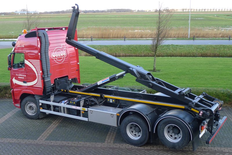 Nieuwe container auto.........