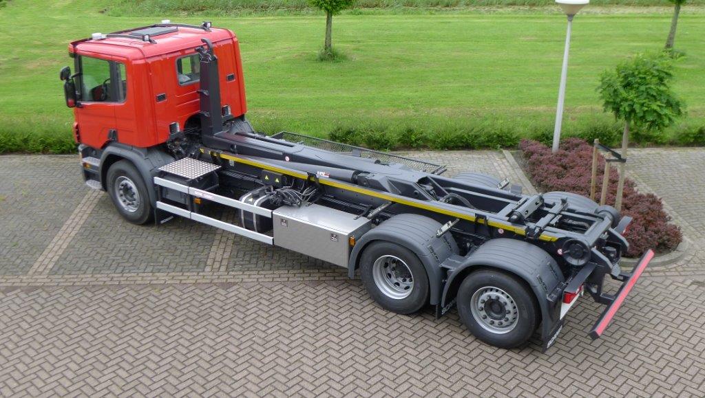 Nieuwe VDL haakarm container installatie voor.....