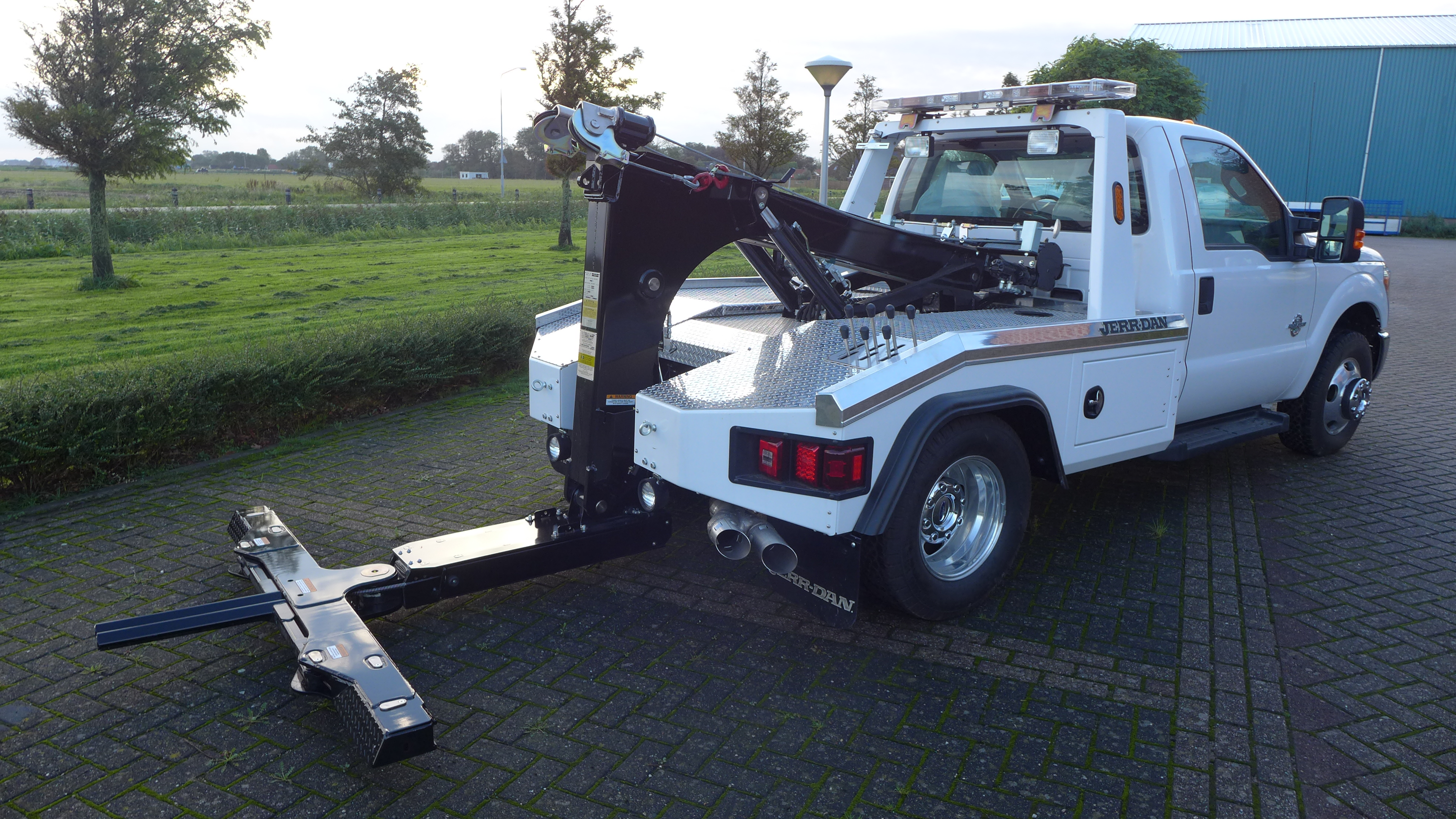 Nieuwe jerrdan afsleep installatie.....