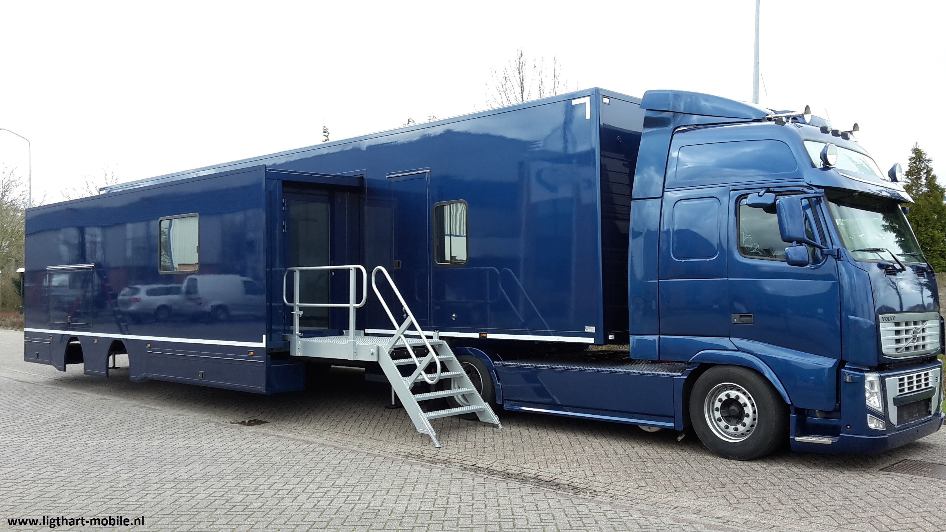Nieuwe commando trailer in aanbouw.