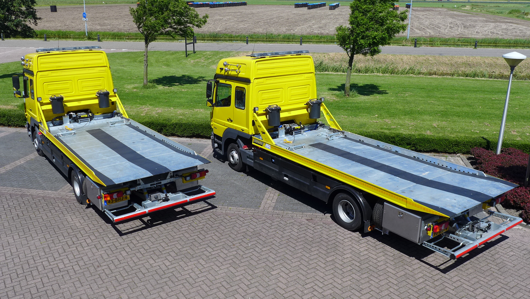 Nieuwe schuifplateau`s