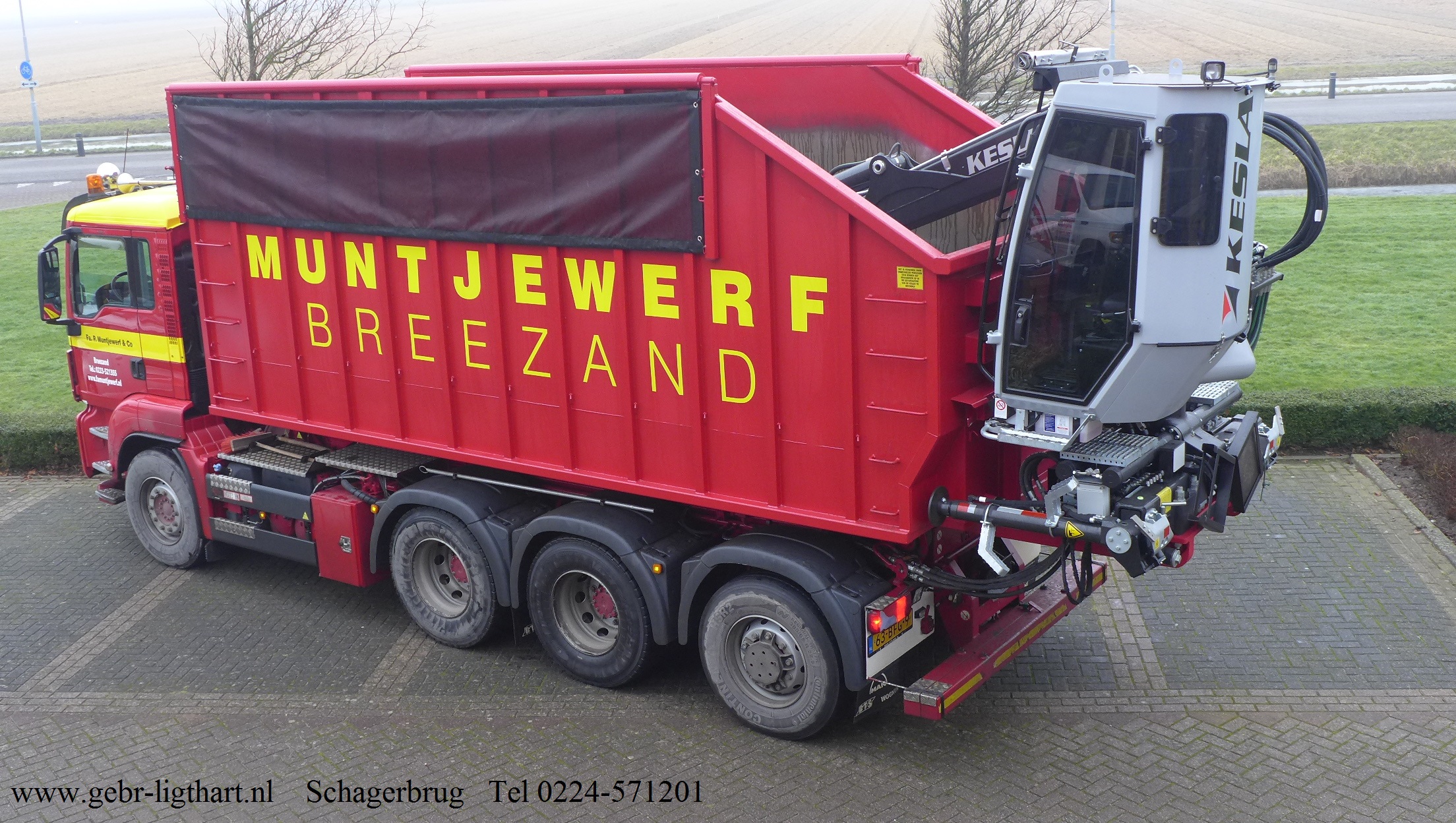 Kesla hout en mestkranen.....