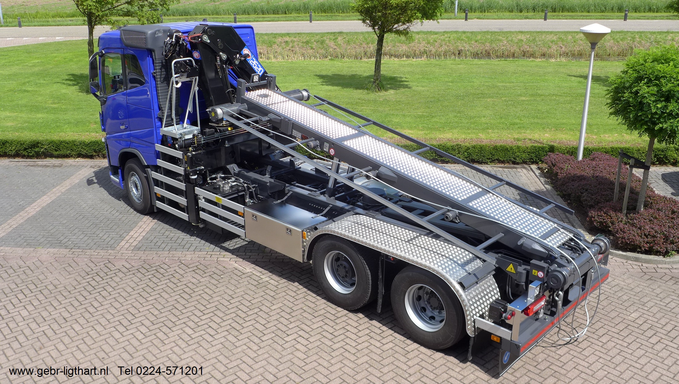 Nieuwe container installatie gereed voor gebruik...........