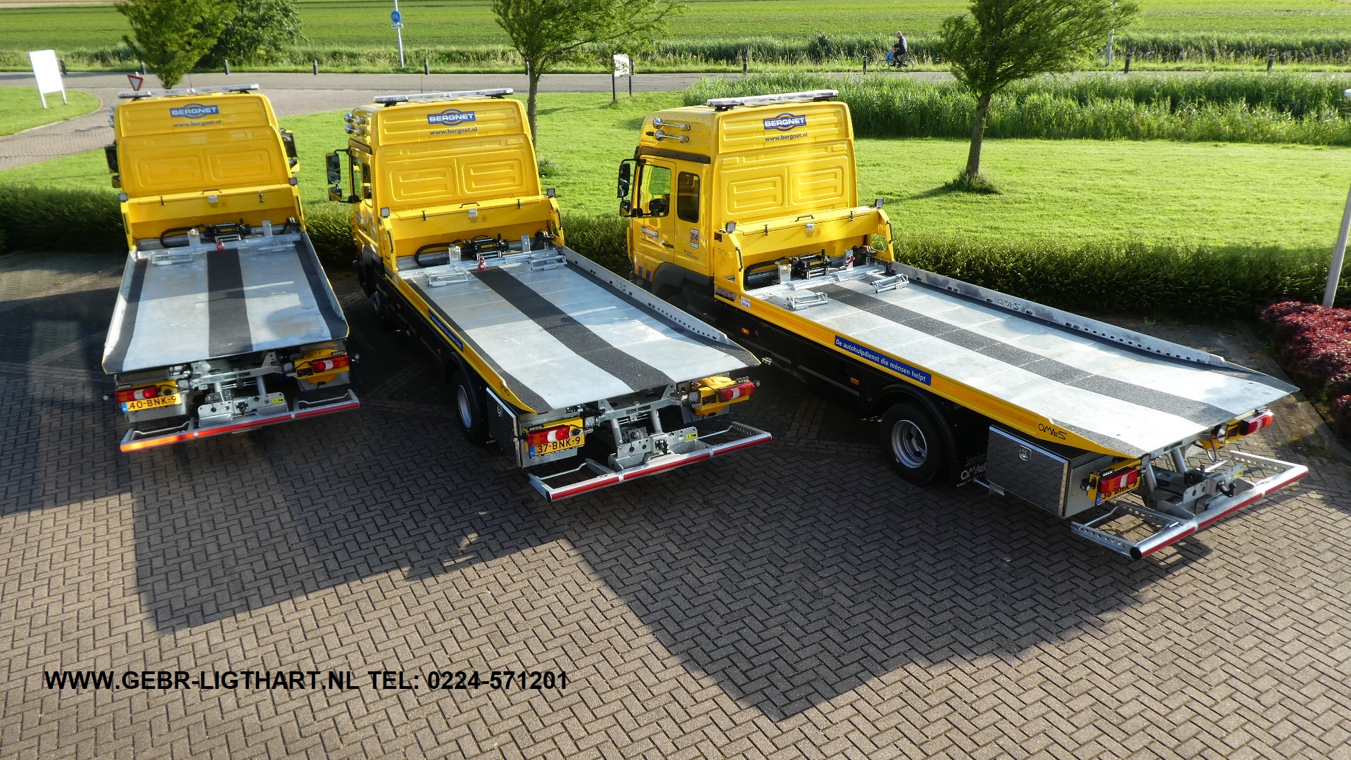 Serie van 6 stuks Omars schuifplateau